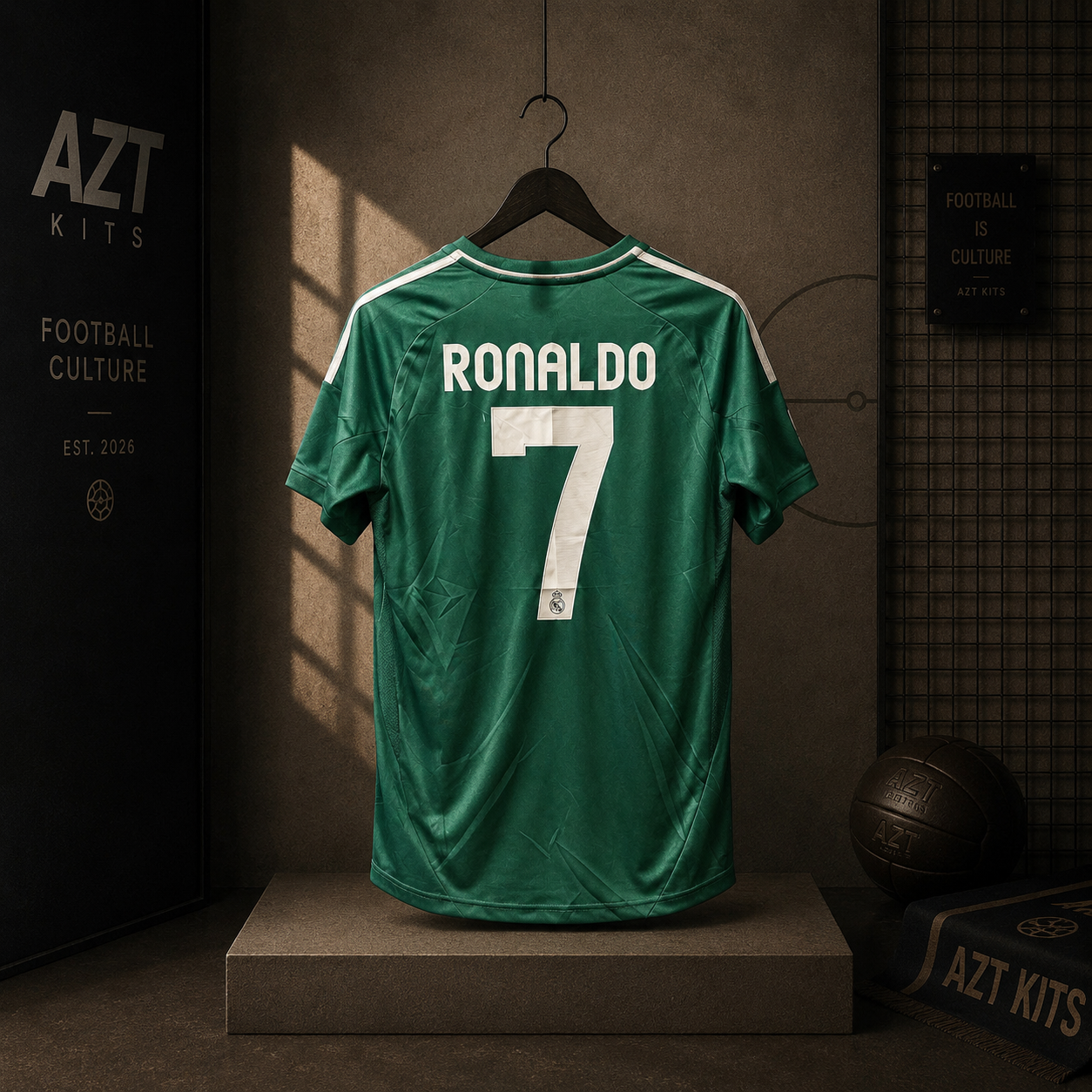  Real Madrid RONALDO 7 ユニフォーム Real Madrid 2012/13 Third Jersey — Ronaldo #7 Edition | AZT KITS